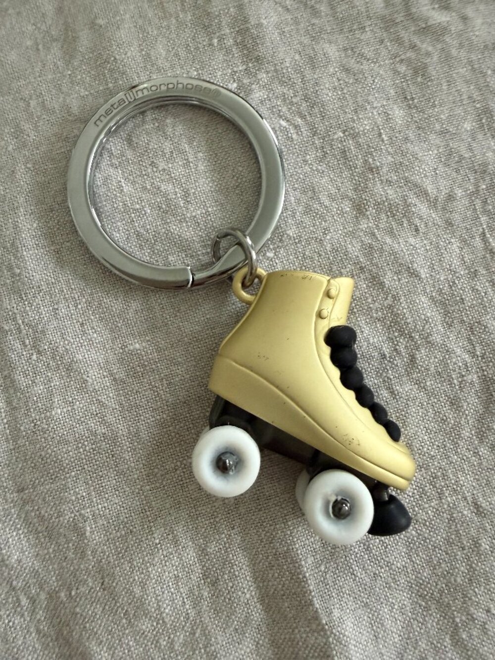 RETRO & REALISTIC Chunky Roller Skate Bag Charm Keychain